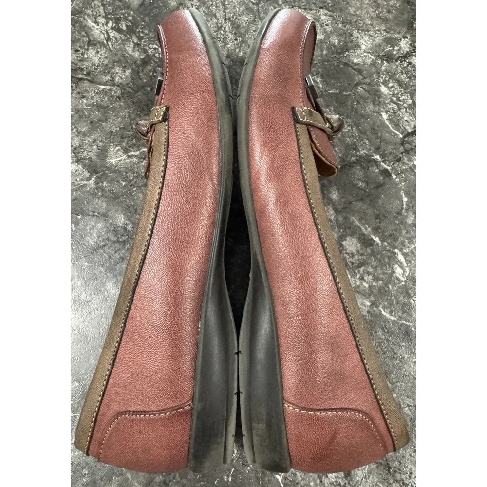 Natural Soul by Naturalizer Womens‎ Gracee All-Thru Comfort loafers Brown Sz 11M